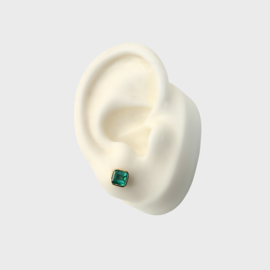 Emerald Studs 1,19cts