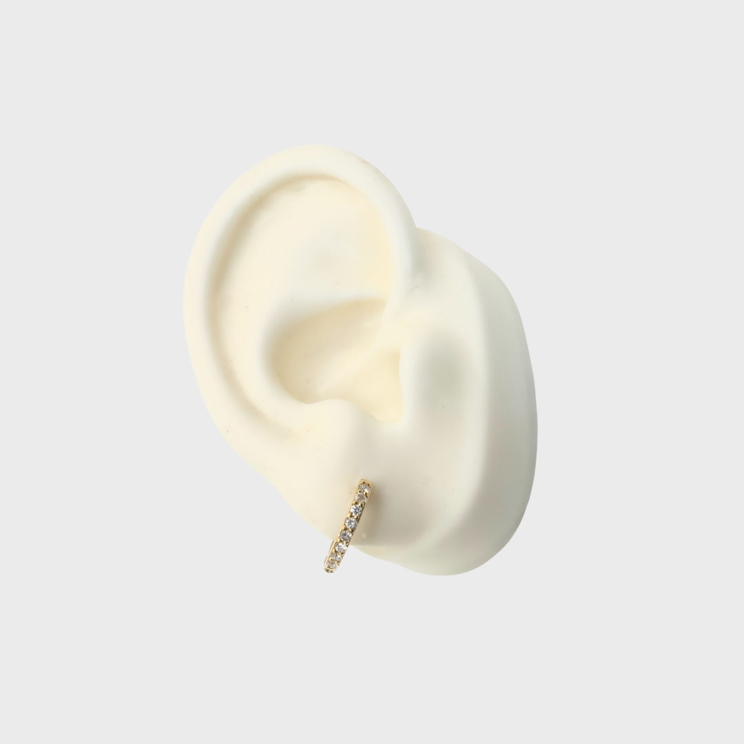 Bifaz  Diamond + Gem Hoops