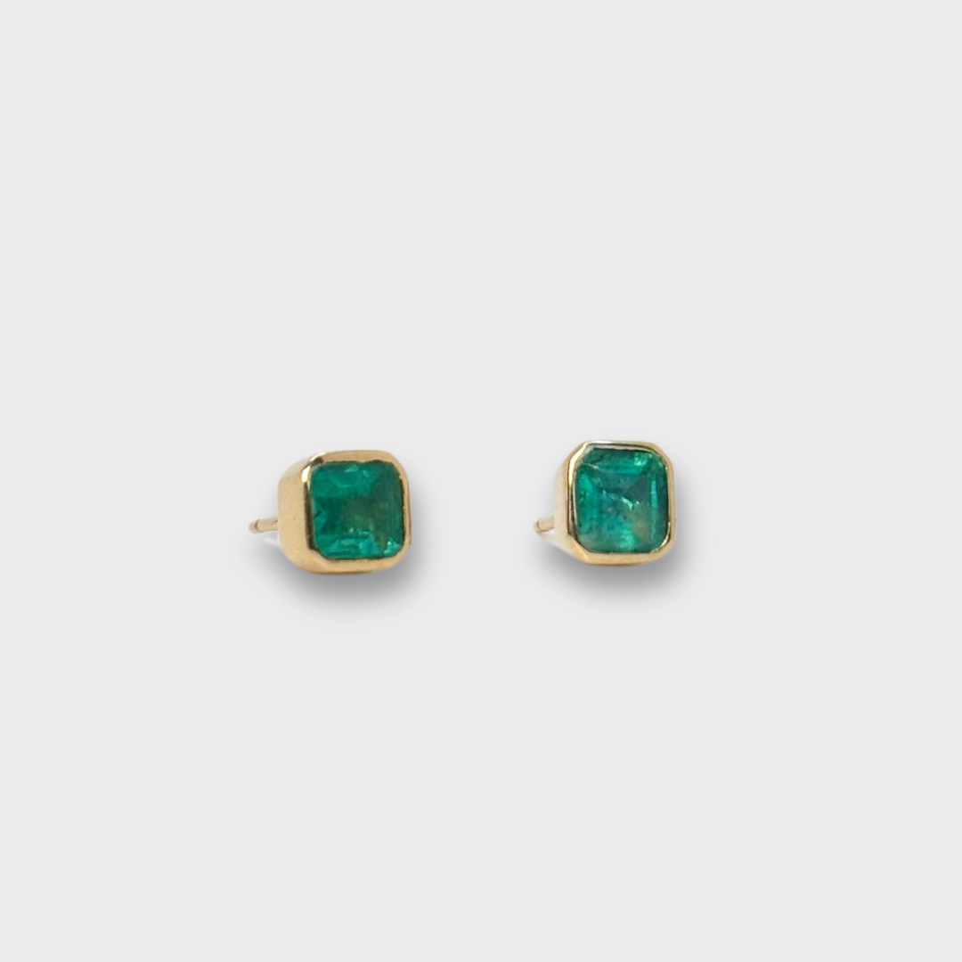 Emerald Studs 1,19cts