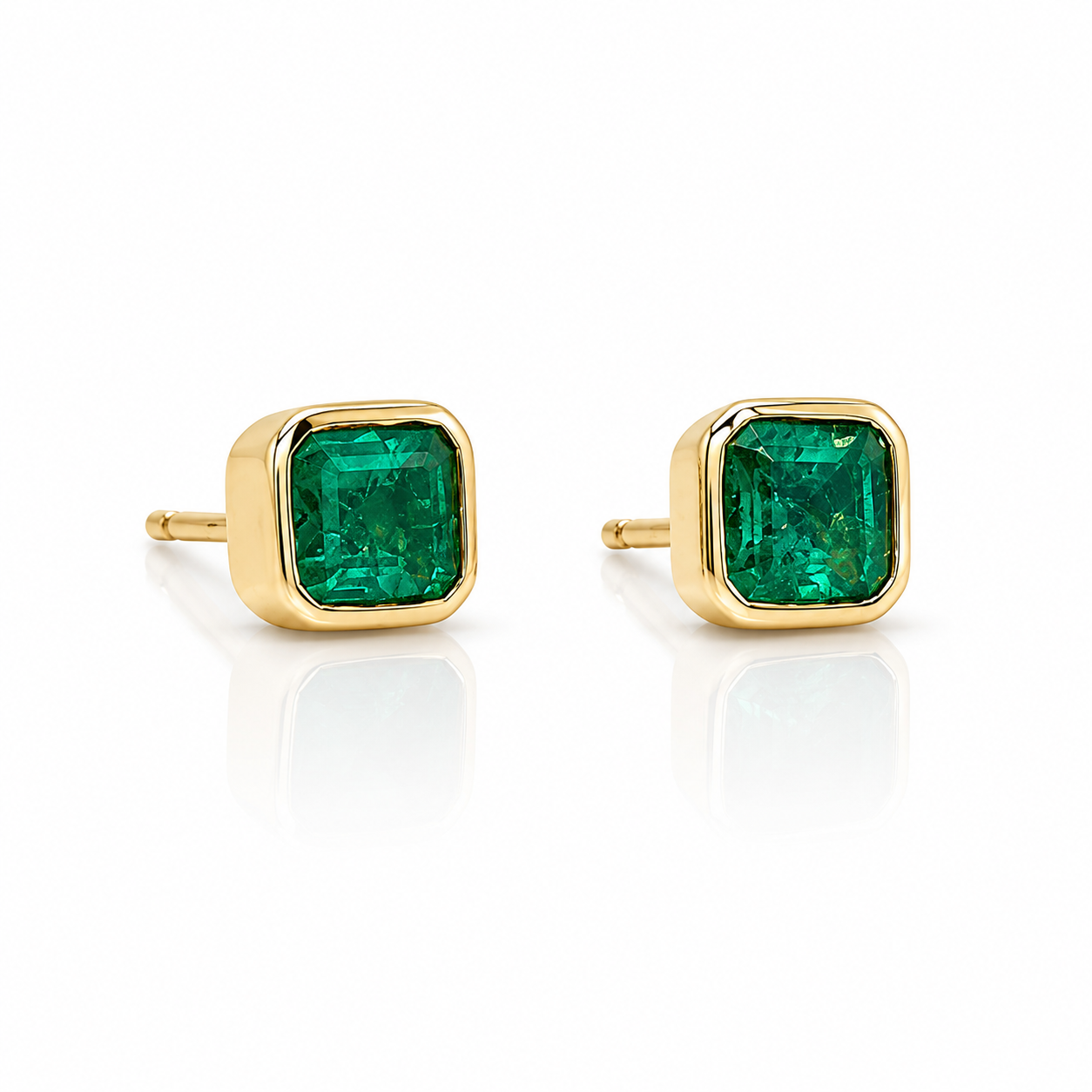 Emerald Studs 1,19cts