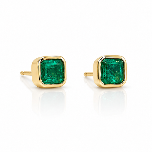 Emerald Studs 1,19cts